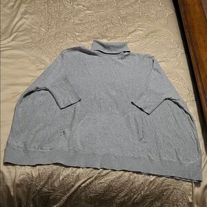 Michael Kors Men's Light Gray Turtleneck Sweater